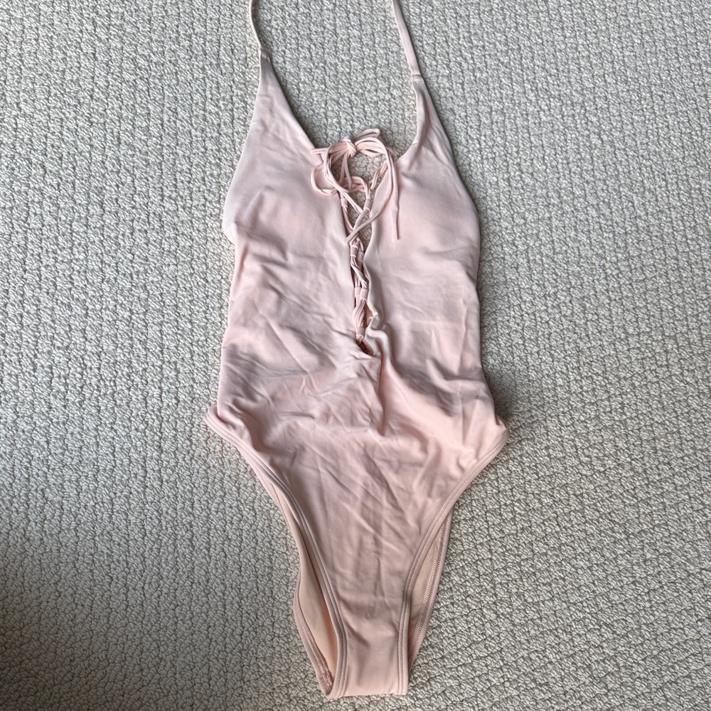 NWT Aerie Light Pink One Piece size XS
